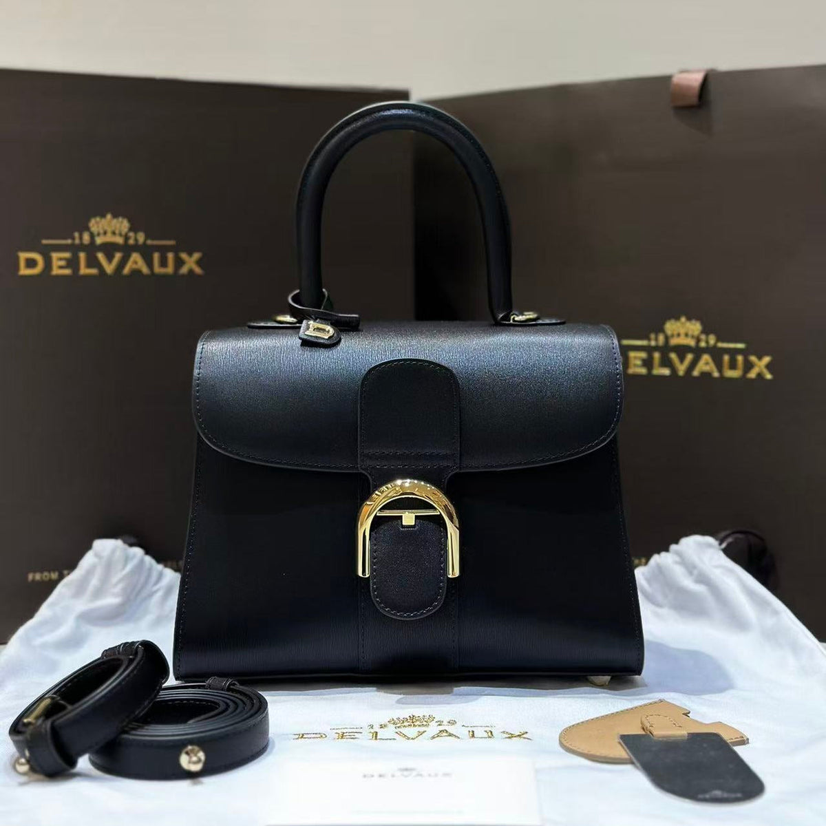 D*lvaux Brillant Bag Cowhide