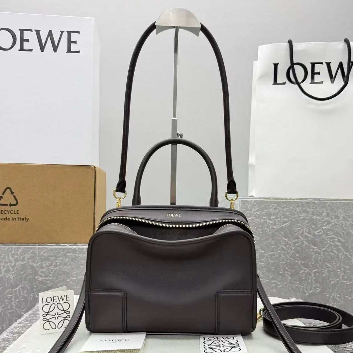 L*ew 2026 Amazona 180 Bag Soft Calfskin