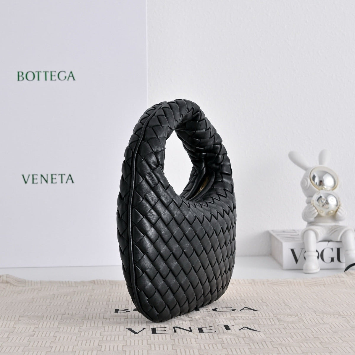 B*V Baby Veneta Intrecciato Nappa Leather