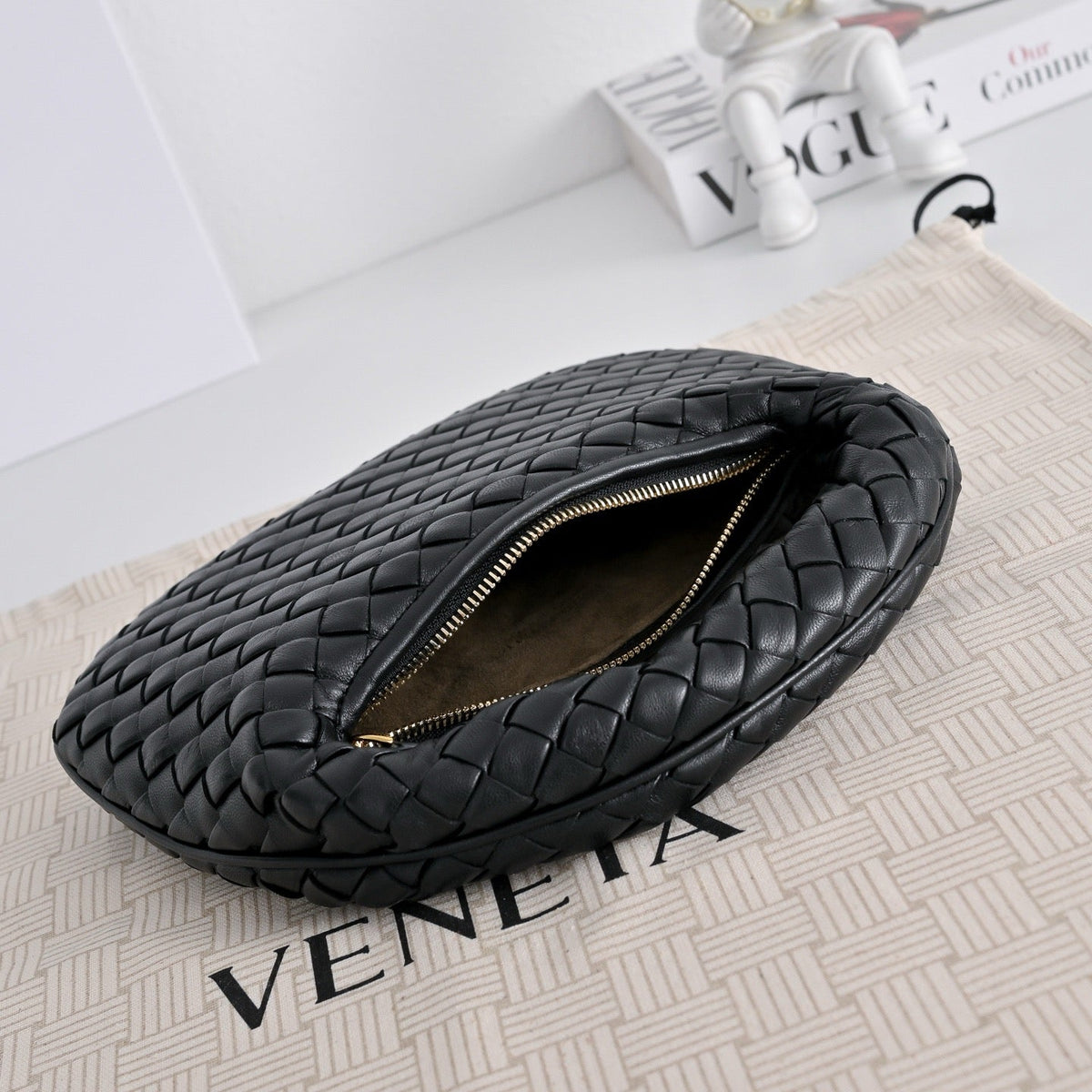 B*V Baby Veneta Intrecciato Nappa Leather