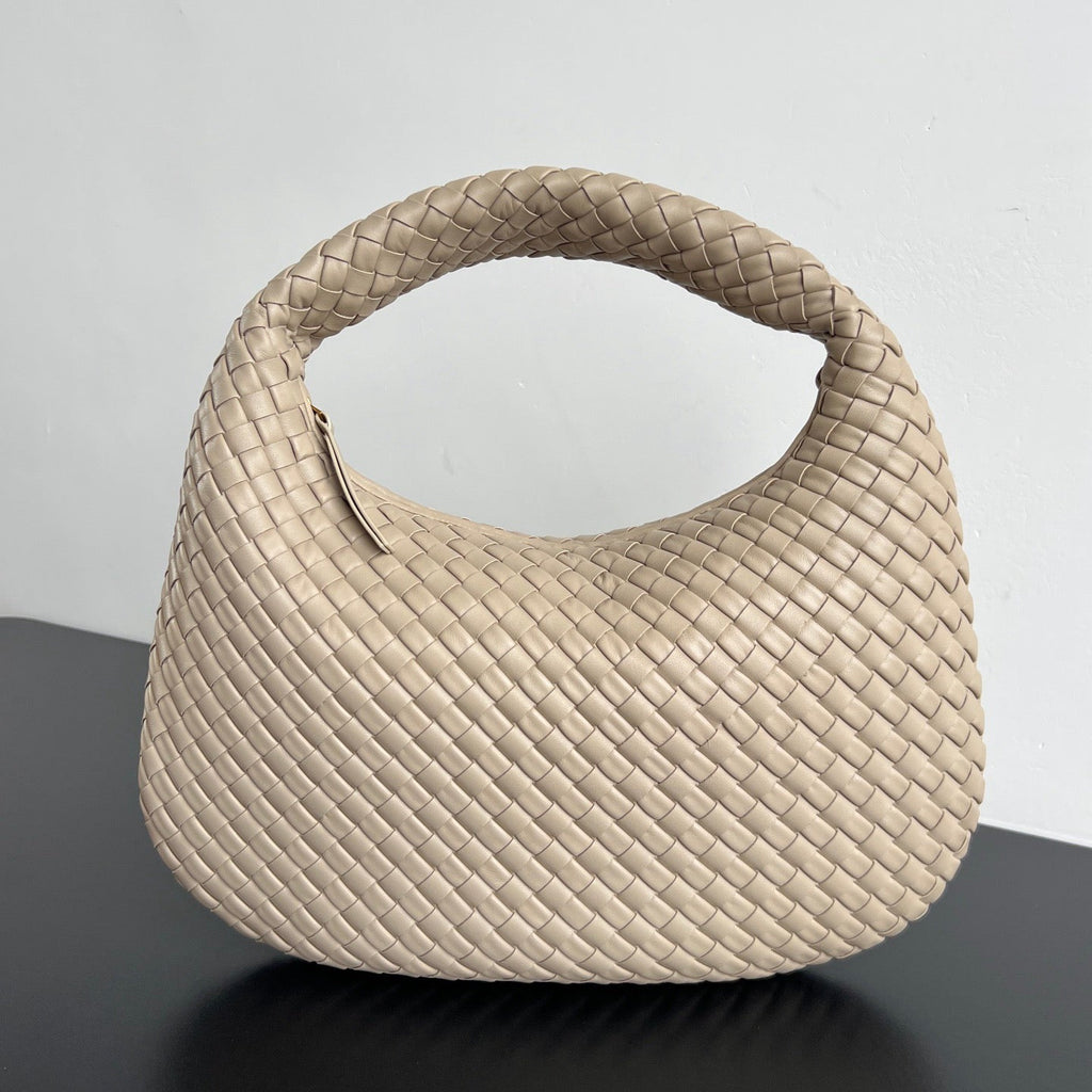 B*V Bag 44cm Beige Intrecciato Nappa Leather