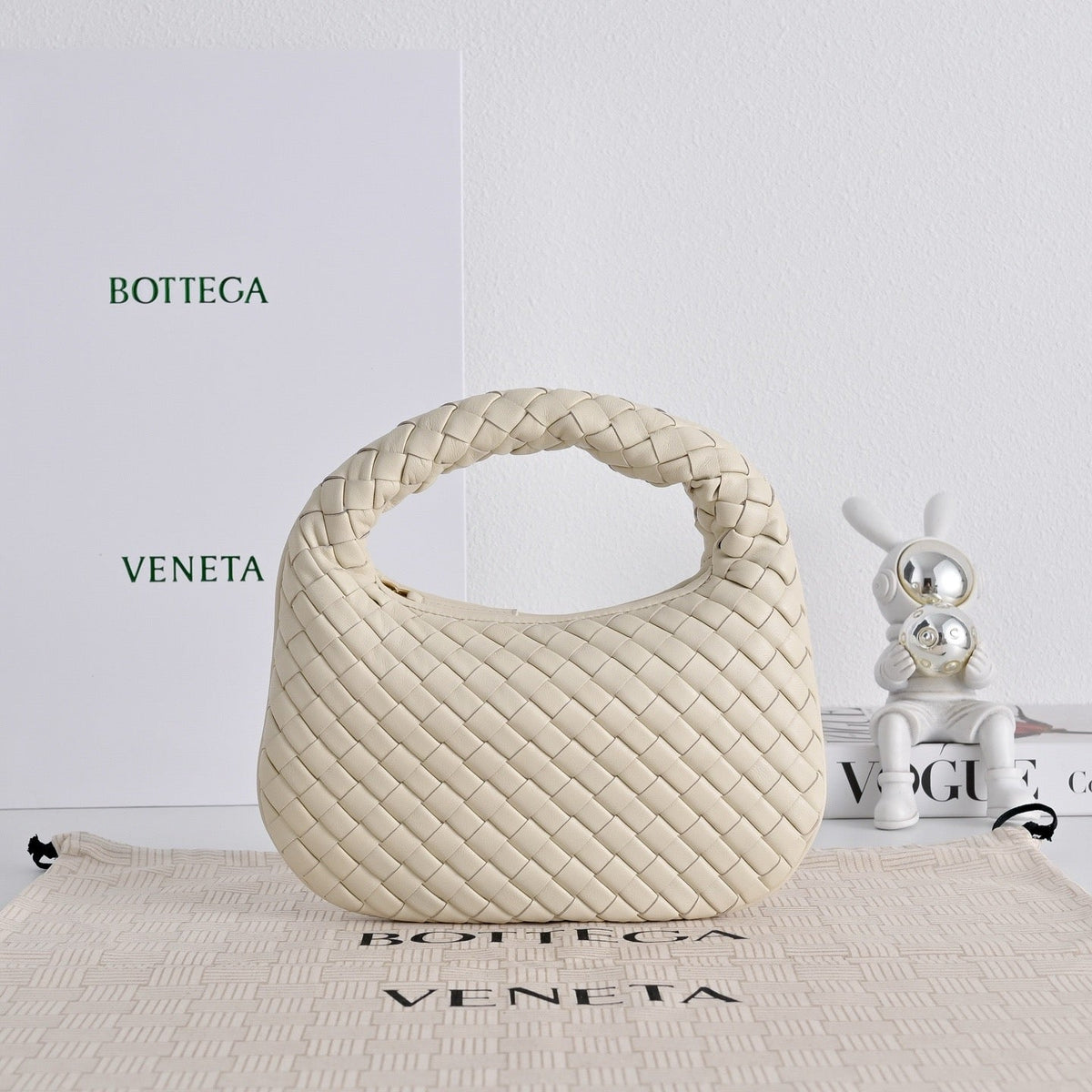 B*V Baby Veneta Intrecciato Nappa Leather