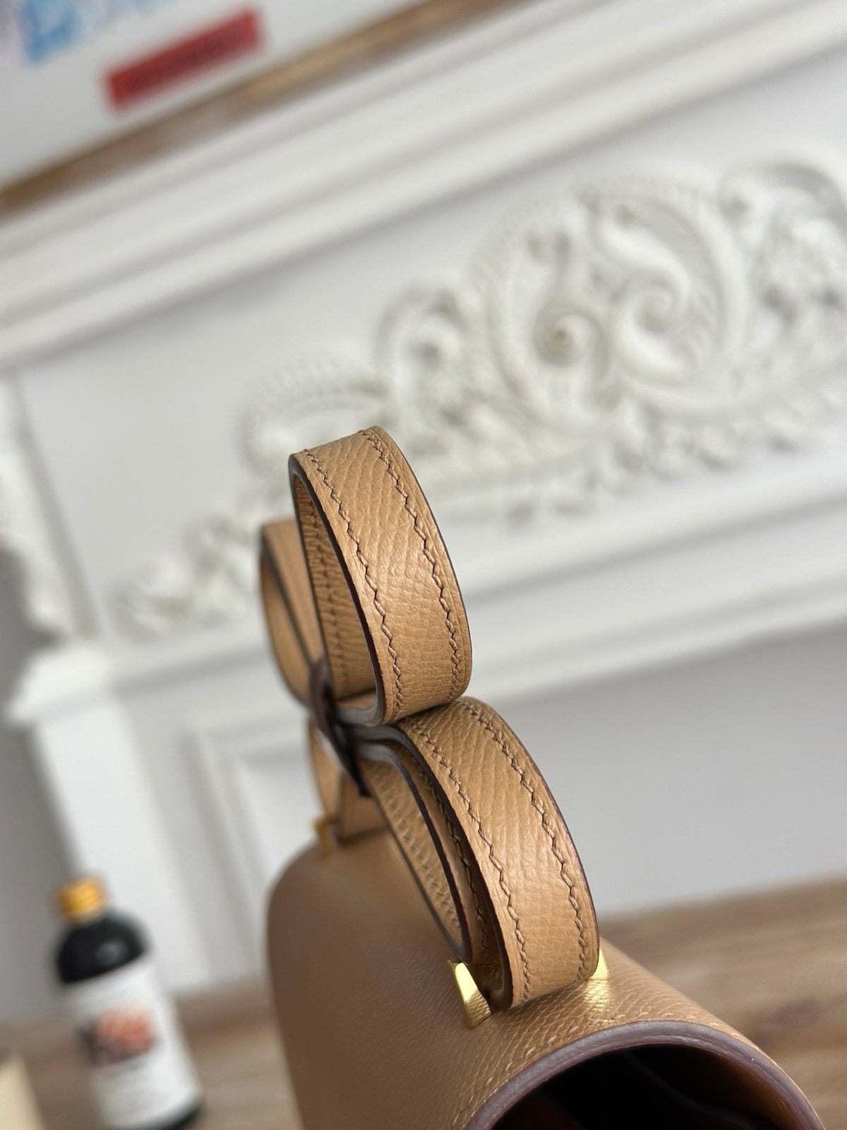 H*M Constance Bag Epsom Gold Hardware