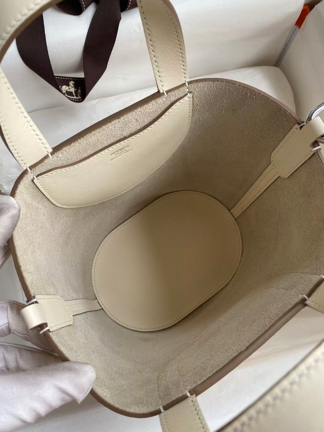H*M Loop Bag Togo Leather