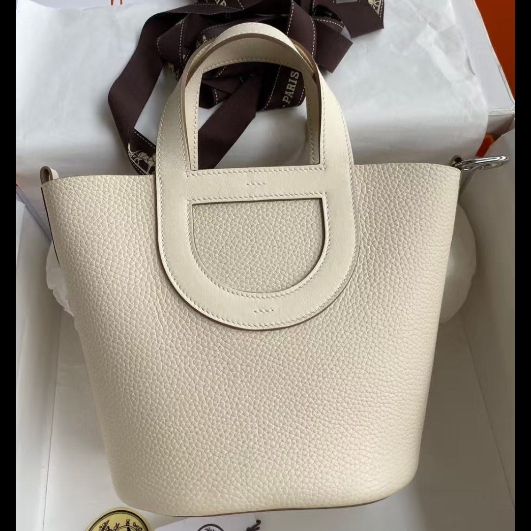 H*M Loop Bag Togo Leather