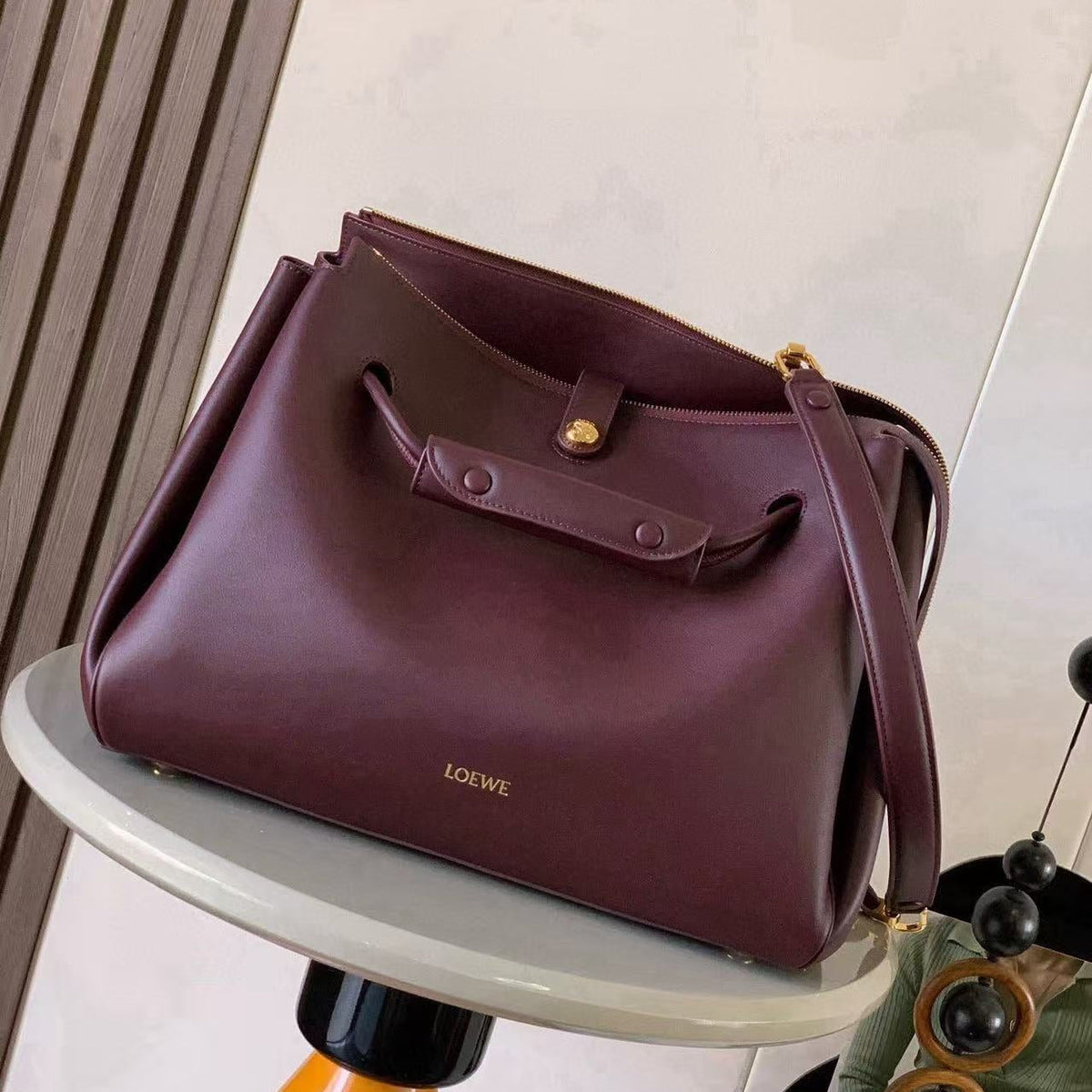 L*E Madrid Bag Cowhide