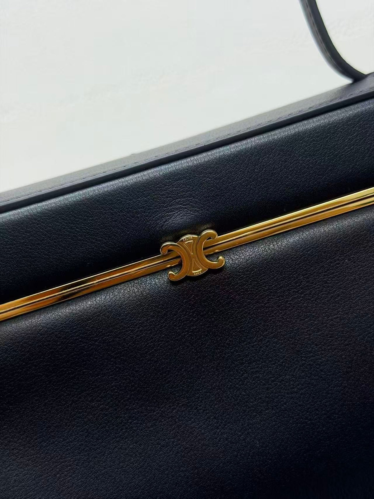 C*line 2026 Rectangle Bag 24.5cm Black Soft Calfskin