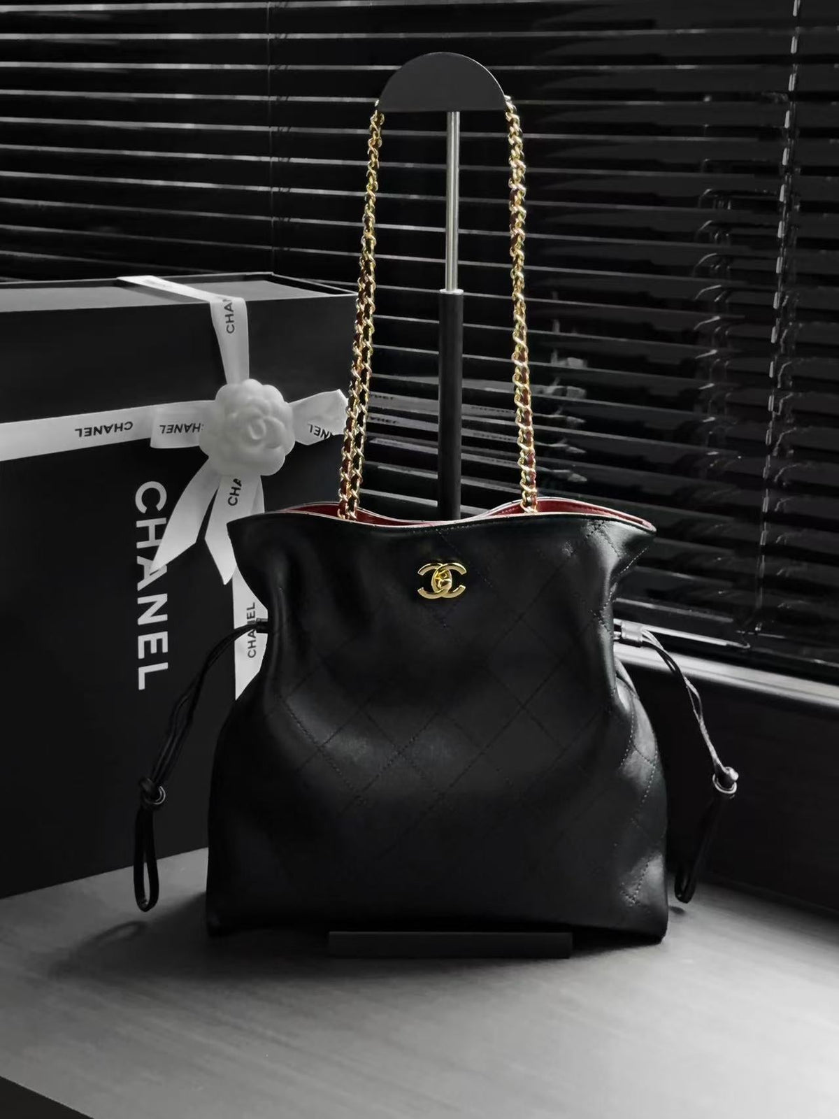 Ch*nel 2026 Lucky Tote Bag Lambskin