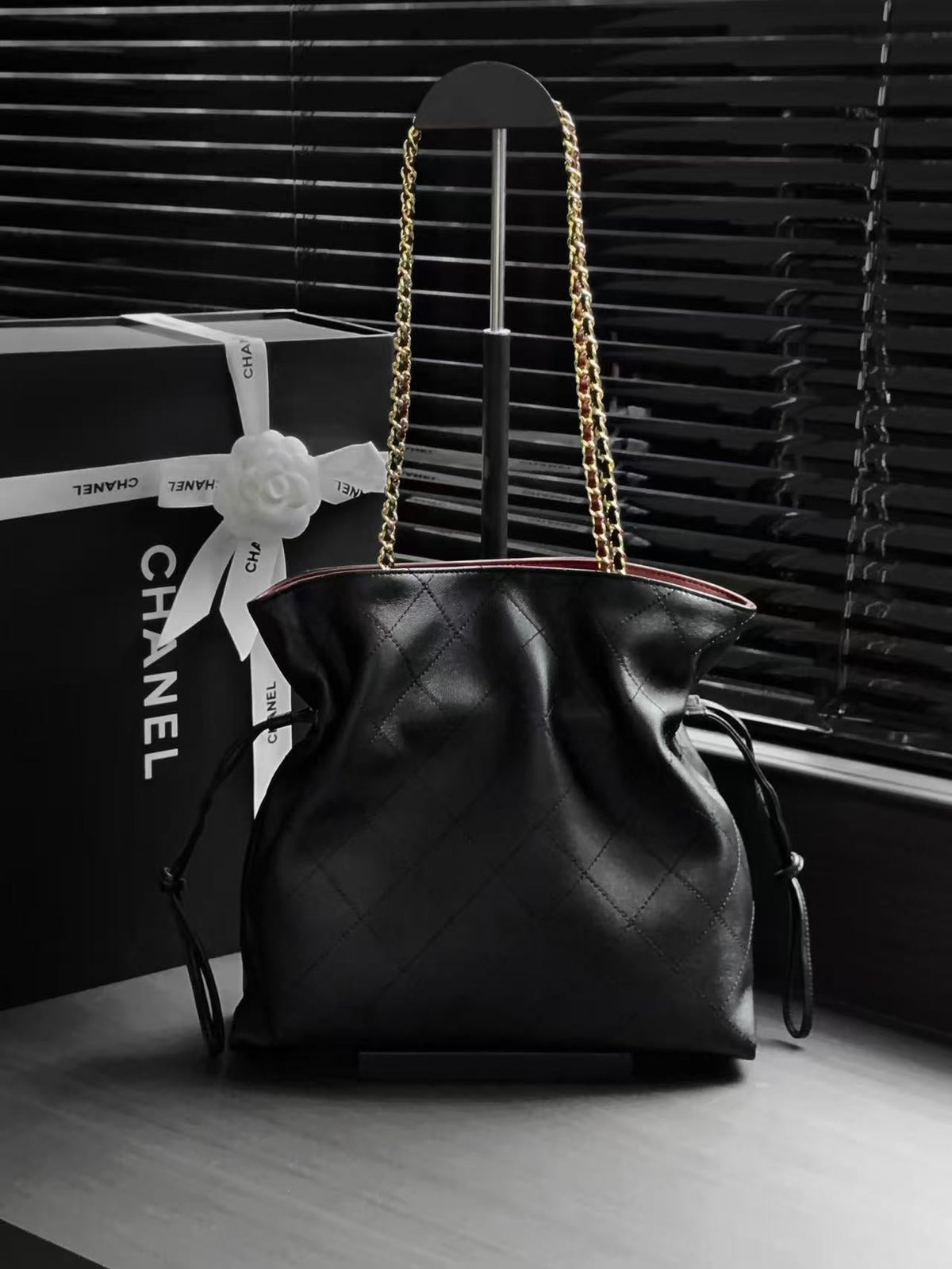 Ch*nel 2026 Lucky Tote Bag Lambskin