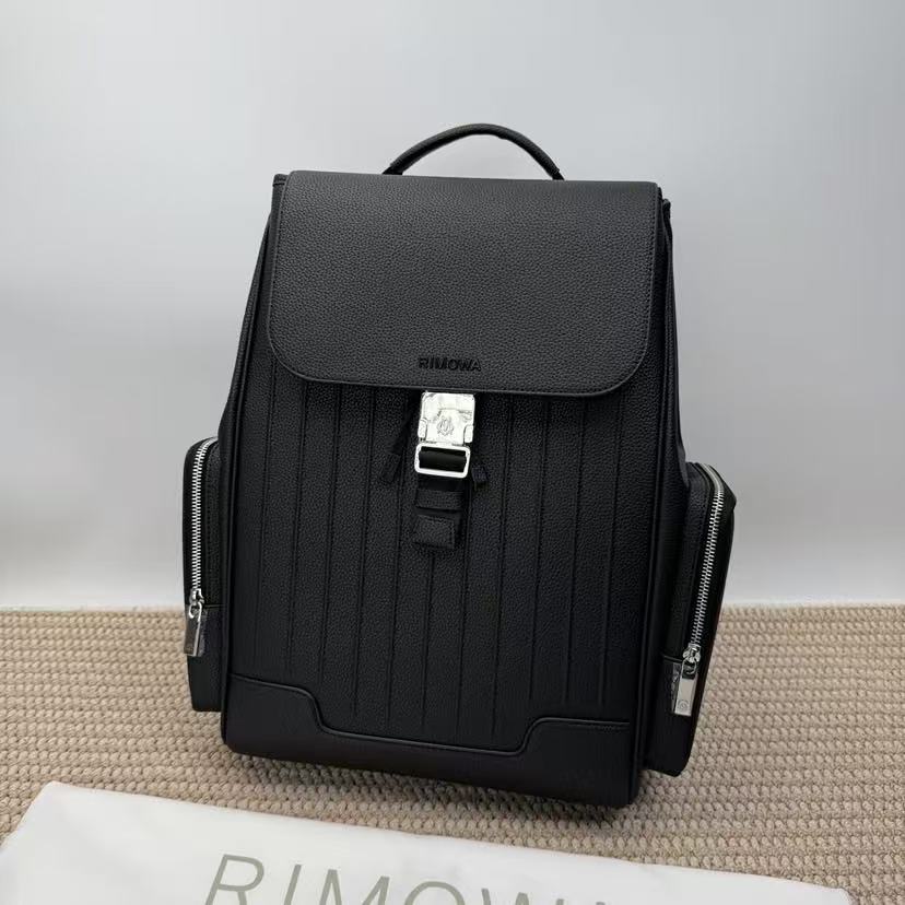 R*mowa 26FW Never Still Large Backpack 44cm Black Cowhide