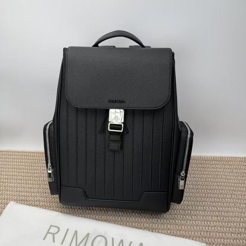 R*mowa 26FW Never Still Large Backpack 44cm Black Cowhide