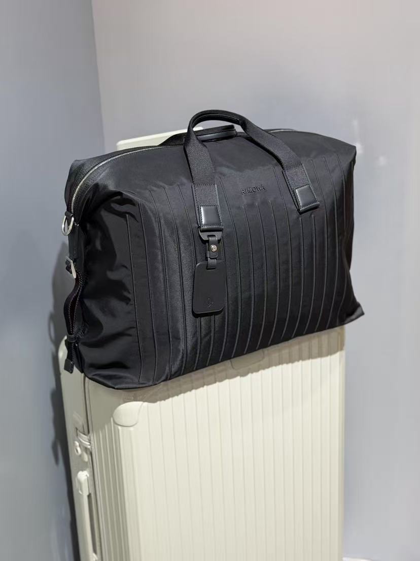R*mowa 26FW Never Still Medium Duffle Bag 50cm Black Econyl Nylon