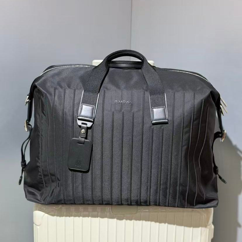 R*mowa 26FW Never Still Medium Duffle Bag 50cm Black Econyl Nylon