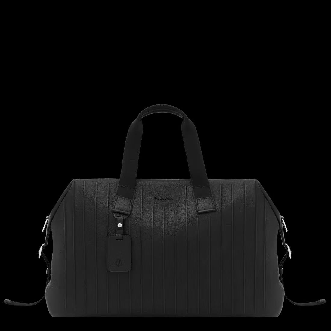 R*mowa 26FW Never Still Large Duffle Bag 50cm Black Cowhide