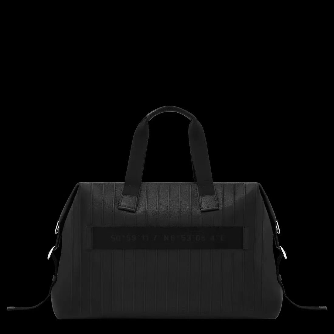 R*mowa 26FW Never Still Large Duffle Bag 50cm Black Cowhide