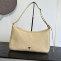 C*C 26FW Hobo Bag Grained Calfskin