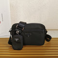 Pr*da Re-Nylon Black Shoulder Bag