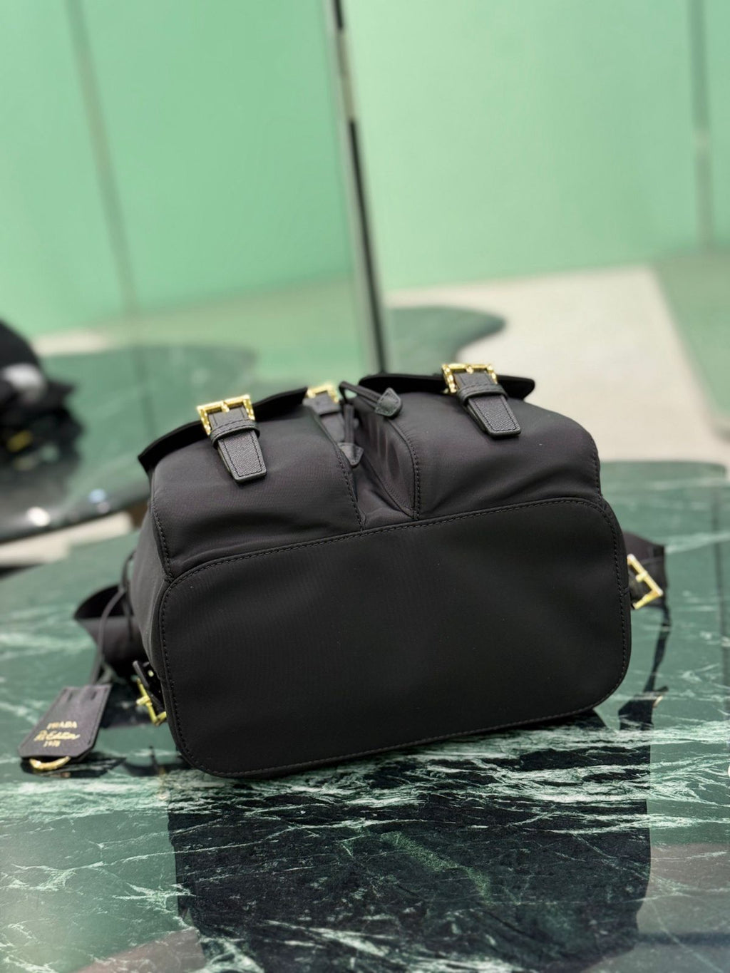 Pr*da Re-Edition 1978 Small Backpack Black Re-Nylon