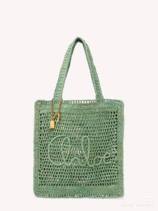 Chl*e Summer Banana Bag Summery Raffia