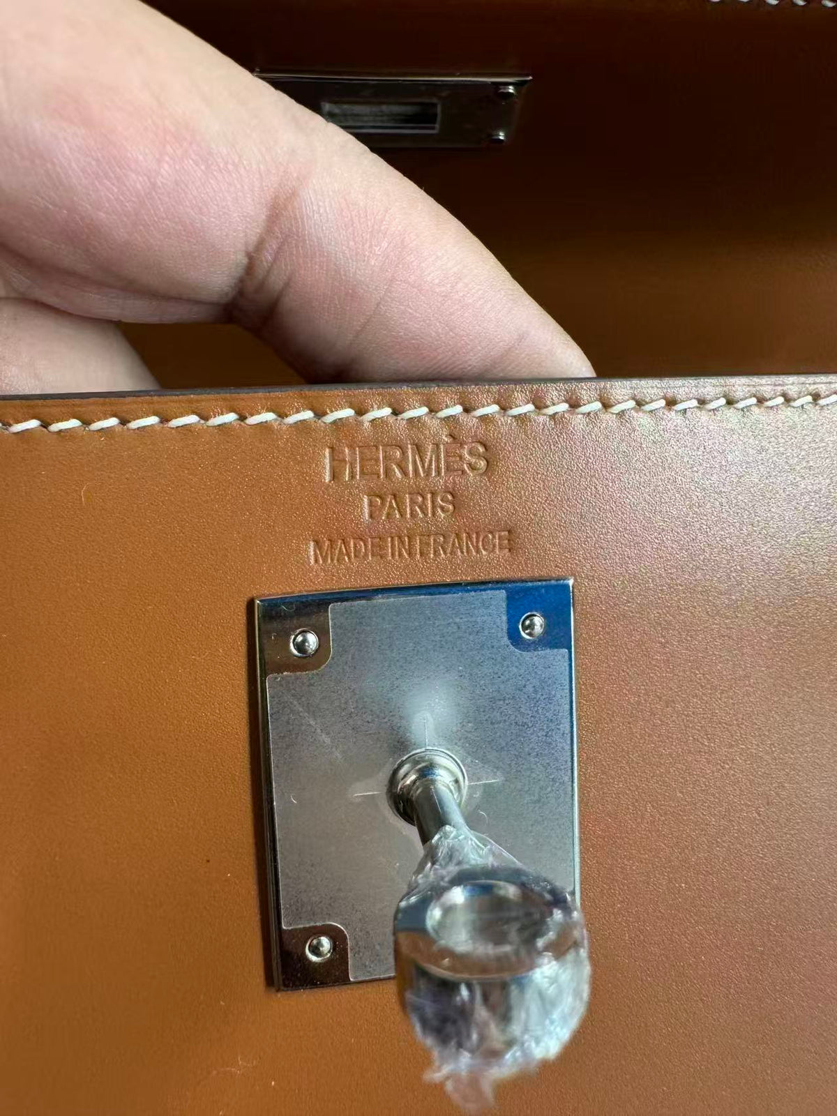 H*M Birkin 25cm Brown Calfskin Sliver Hardware