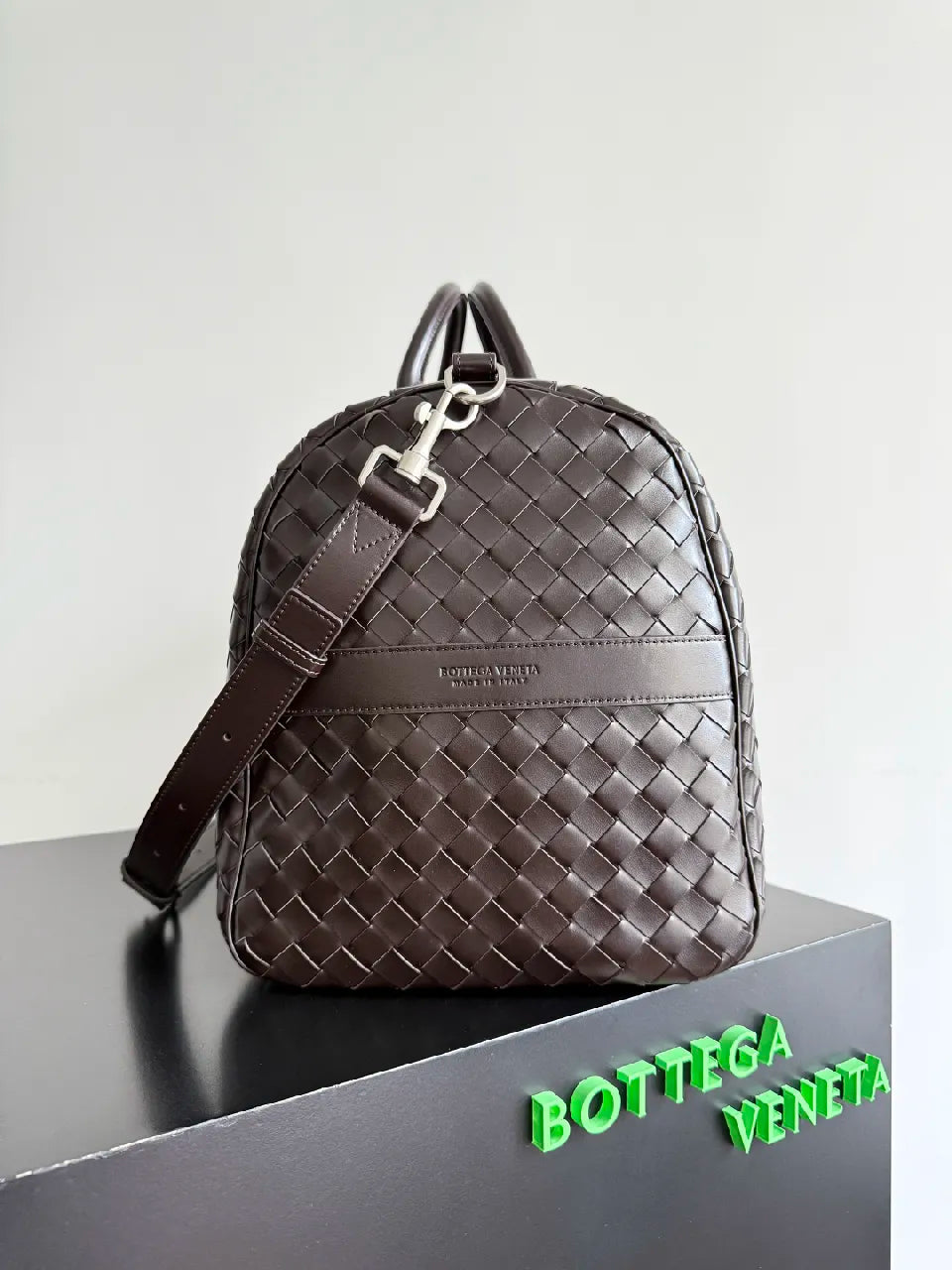 B*V 25s Replica B*ttega V*neta Duffel Bag Intrecciato leather