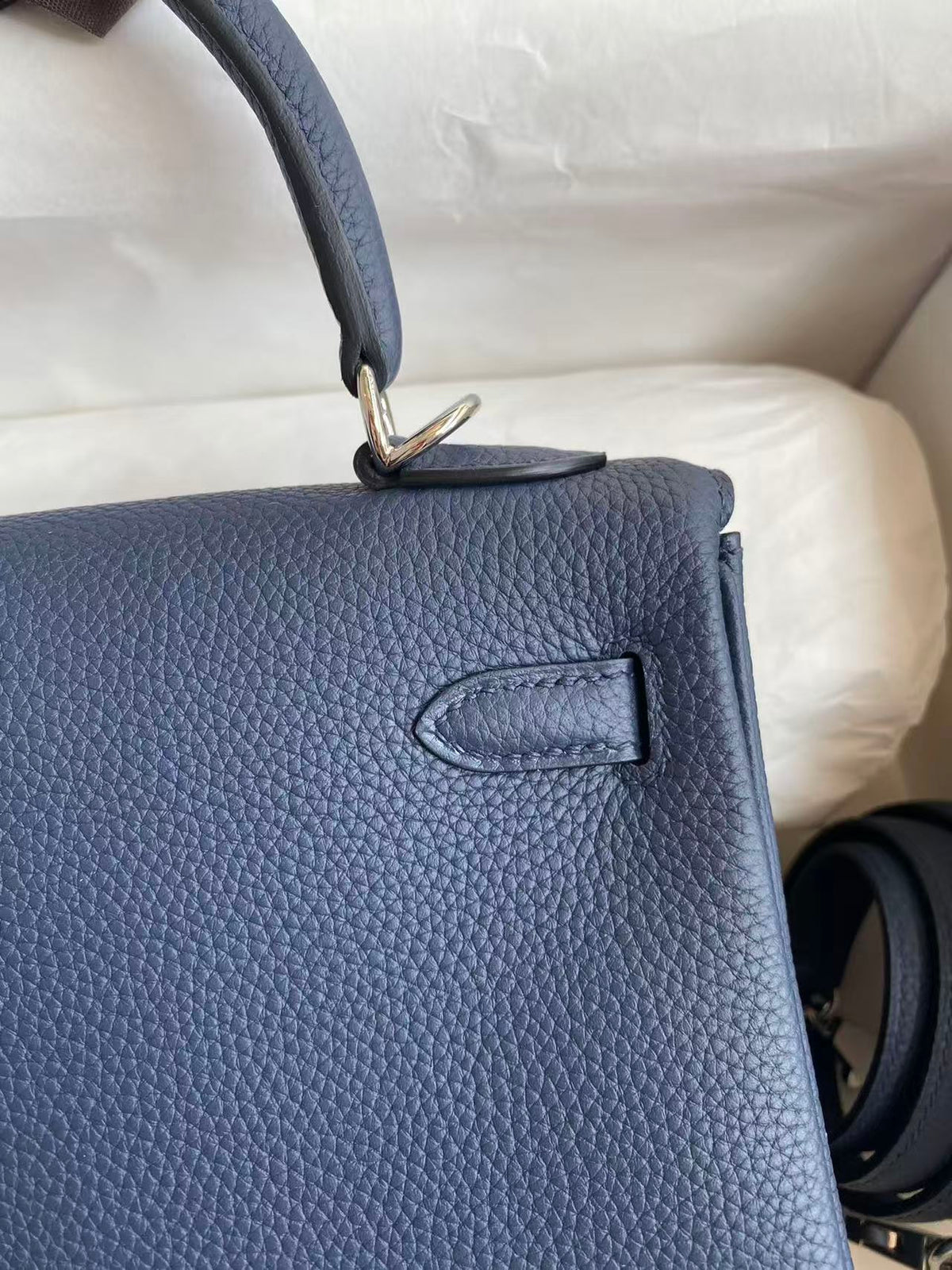 H*M Kelly Bag Togo Leather SHW