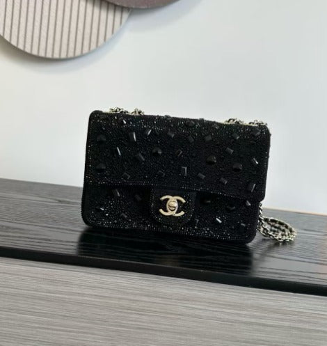 C*C 2026 Bag Strass Leather