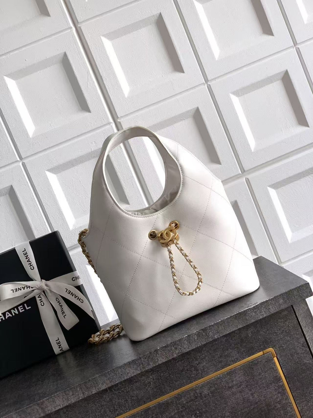 C*C SS 2026 Shopping Bag Lambskin