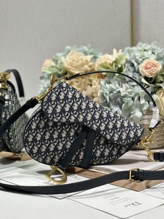 C*D Saddle Bag Denim Leather