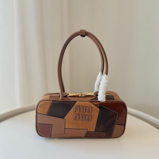 M*u*M*u Valentine's Day Limited Bag Suede Leather