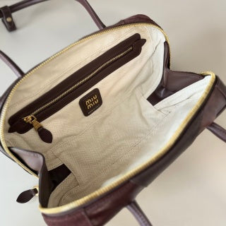M*u*M*u Valentine's Day Limited Bag Suede Leather