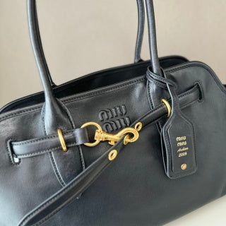 M*u*M*u popular vintage tote bag sheepskin
