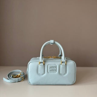 M*u*M*u Wander Matelassé Bag Leather