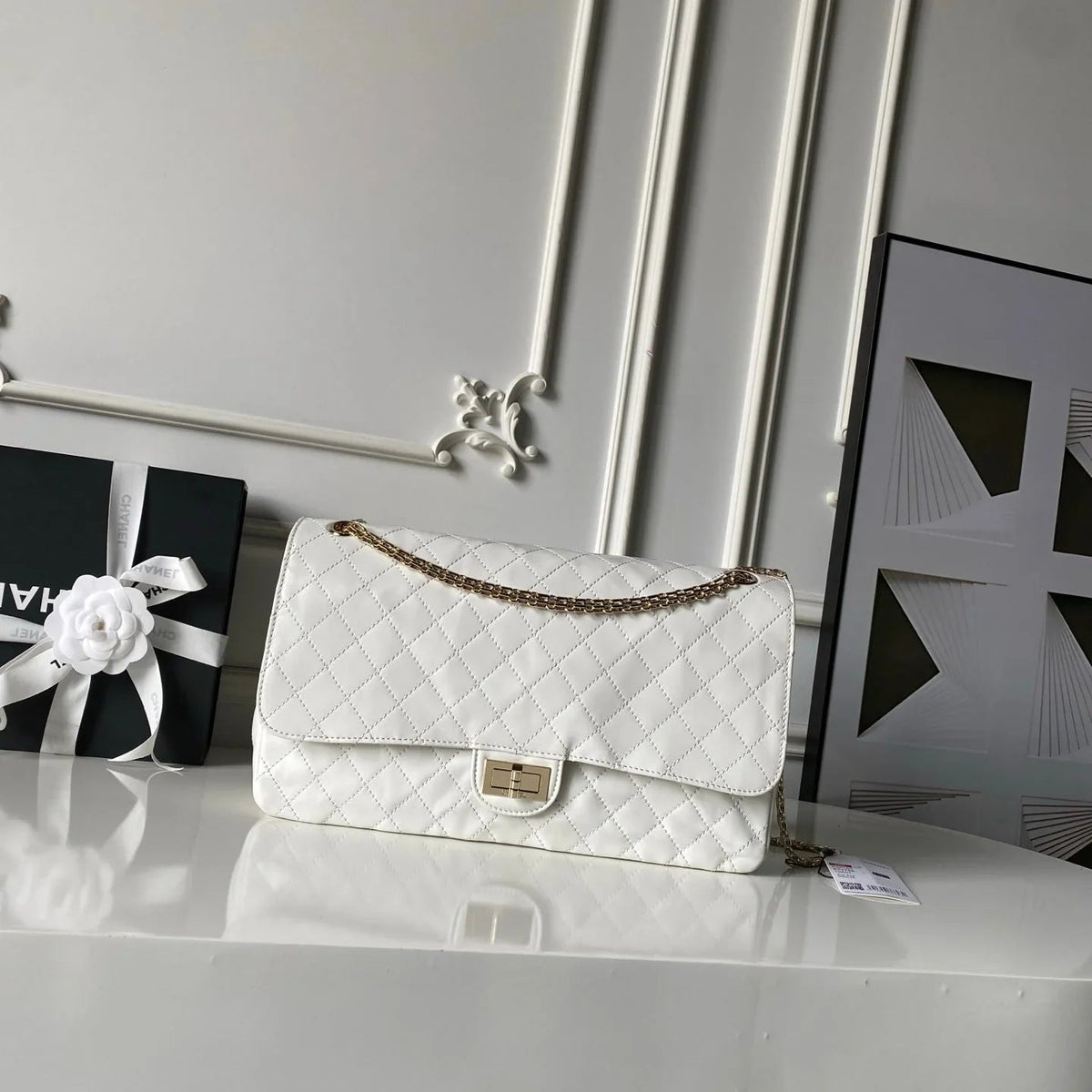 C*C 2026 Crushed Classic Bag Calfskin