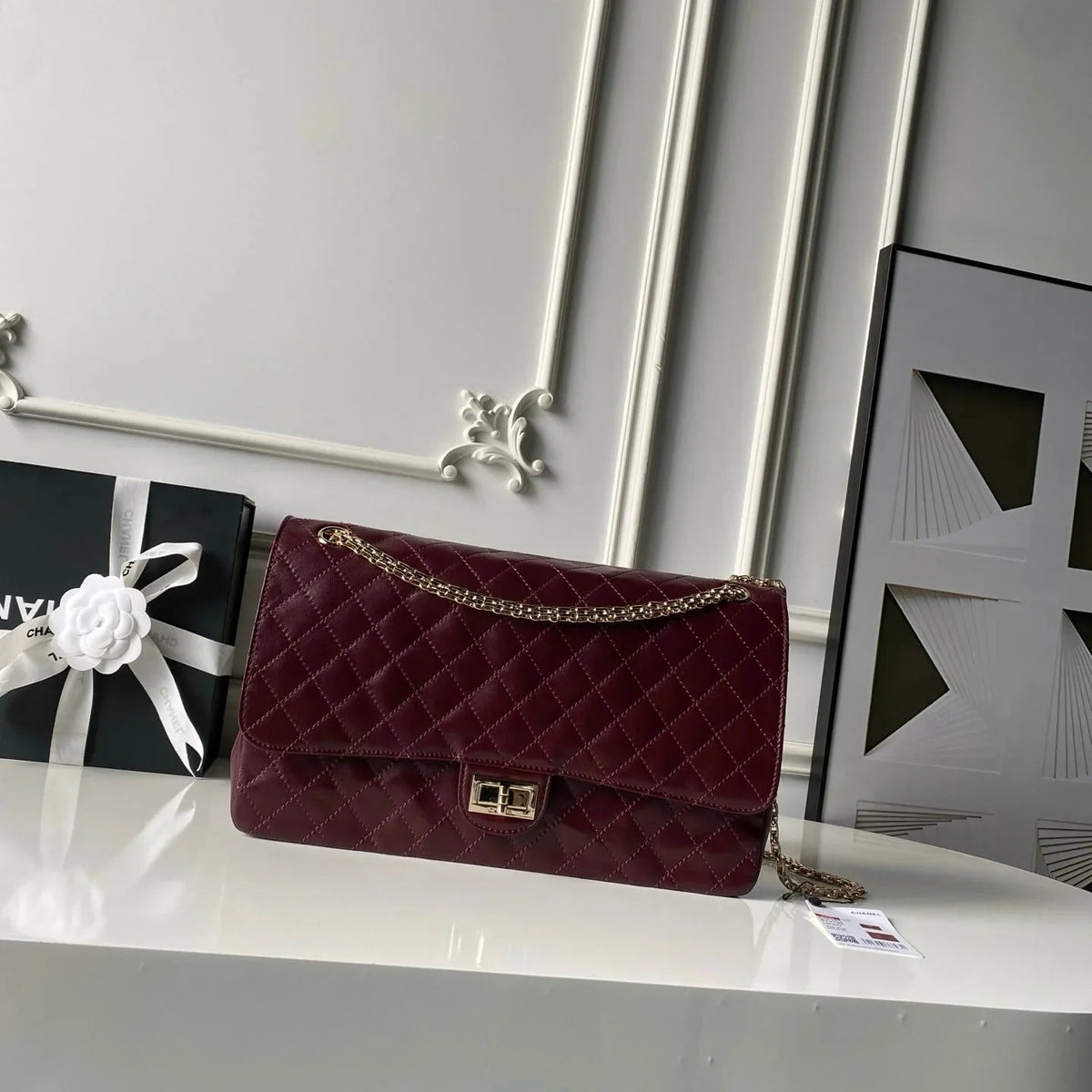 C*C 2026 Crushed Classic Bag Calfskin