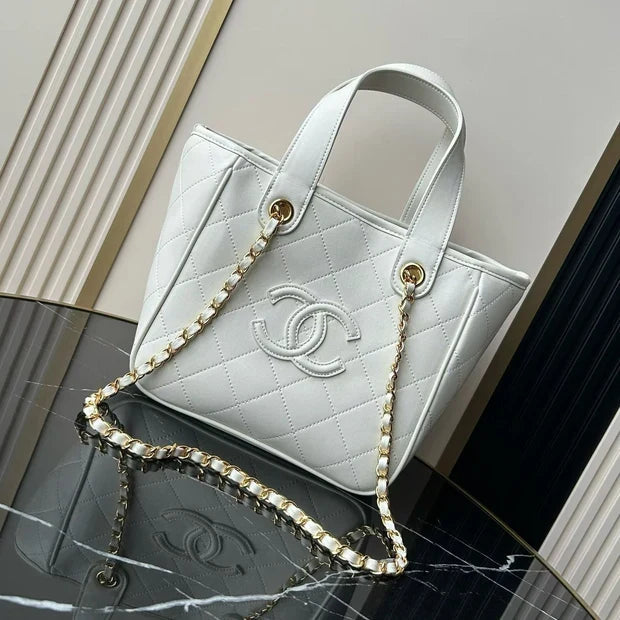 C*C 2026 Double C Tote Bag Calfskin