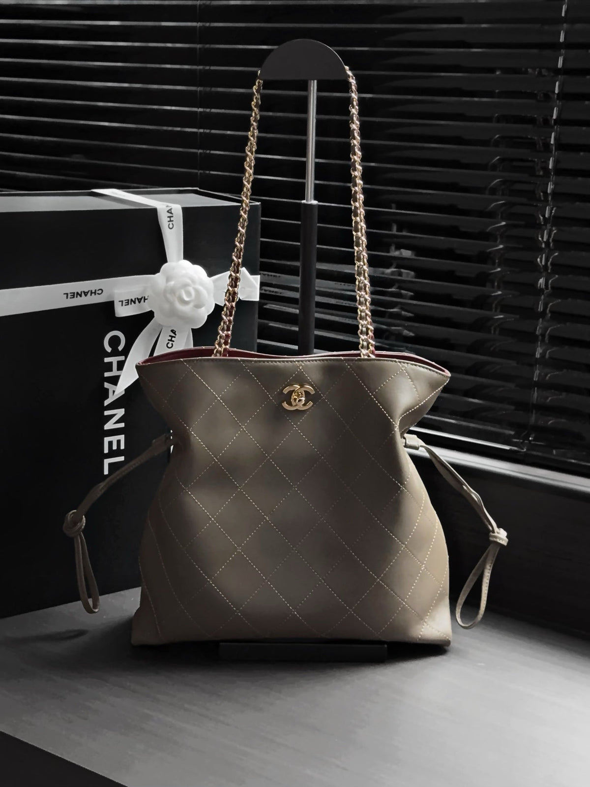 Ch*nel 2026 Lucky Tote Bag Lambskin