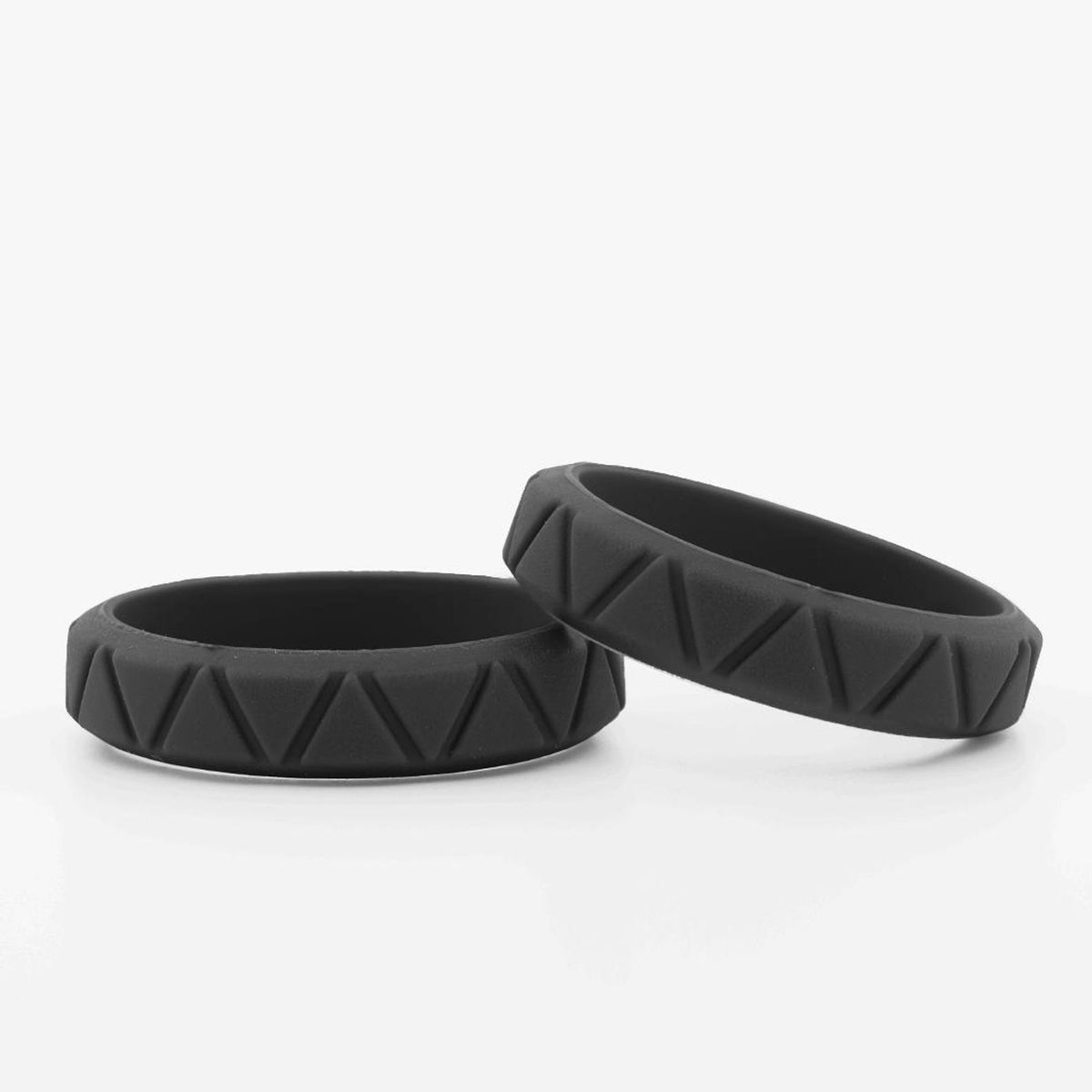 Full Set Womens Silicone Rings! Custom Fitness Rubber Wedding Bands all colors