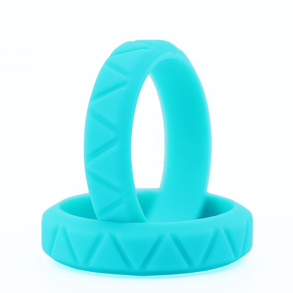 Womens Slate 5mm Silicone wedding band. Women's Gym Rubber Ring