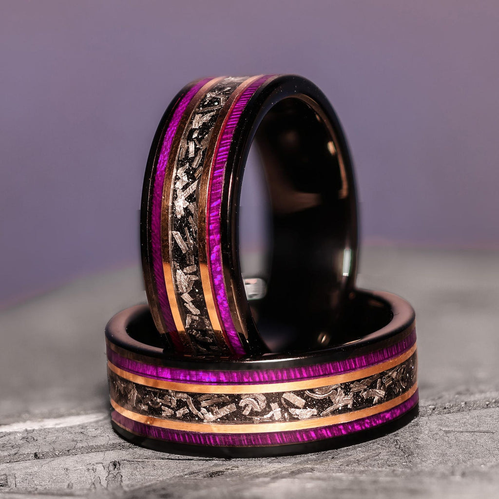 Boxelder Meteorite Core Purple Tungsten