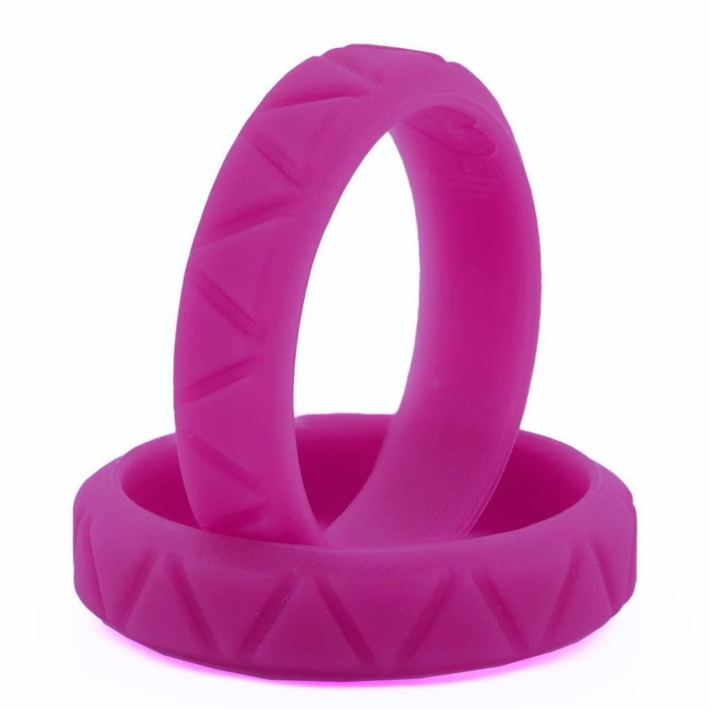 Womens Slate 5mm Silicone wedding band. Women's Gym Rubber Ring