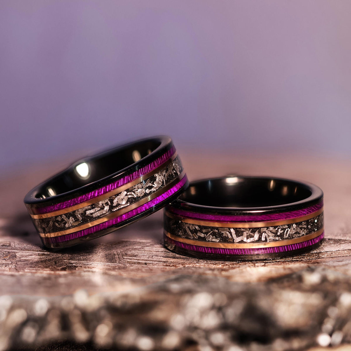 Boxelder Meteorite Core Purple Tungsten