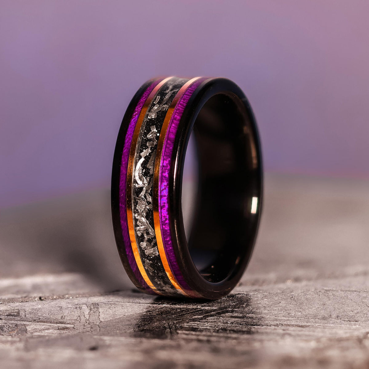 Boxelder Meteorite Core Purple Tungsten