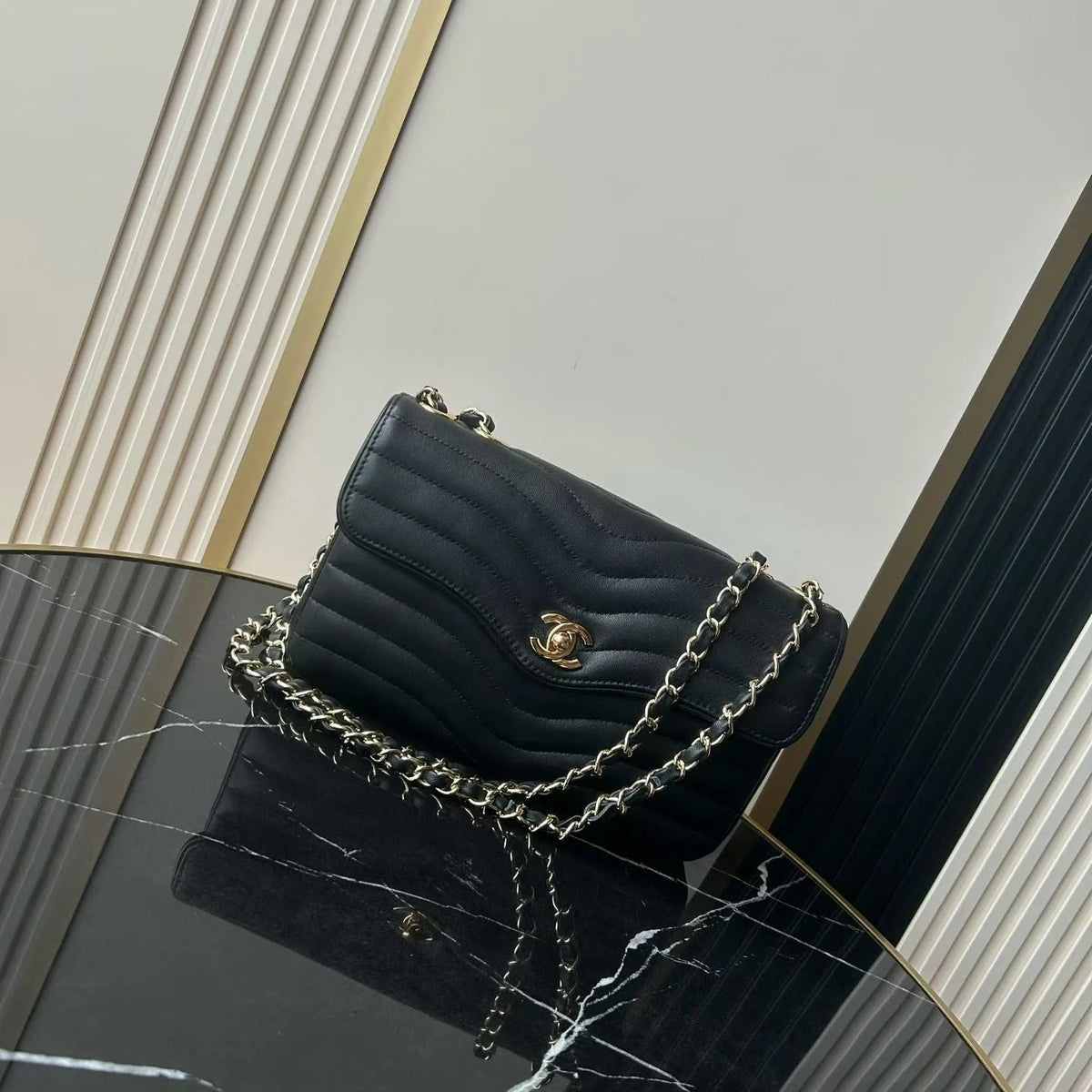 C*C 26s Flap Bag Patinated Lambskin