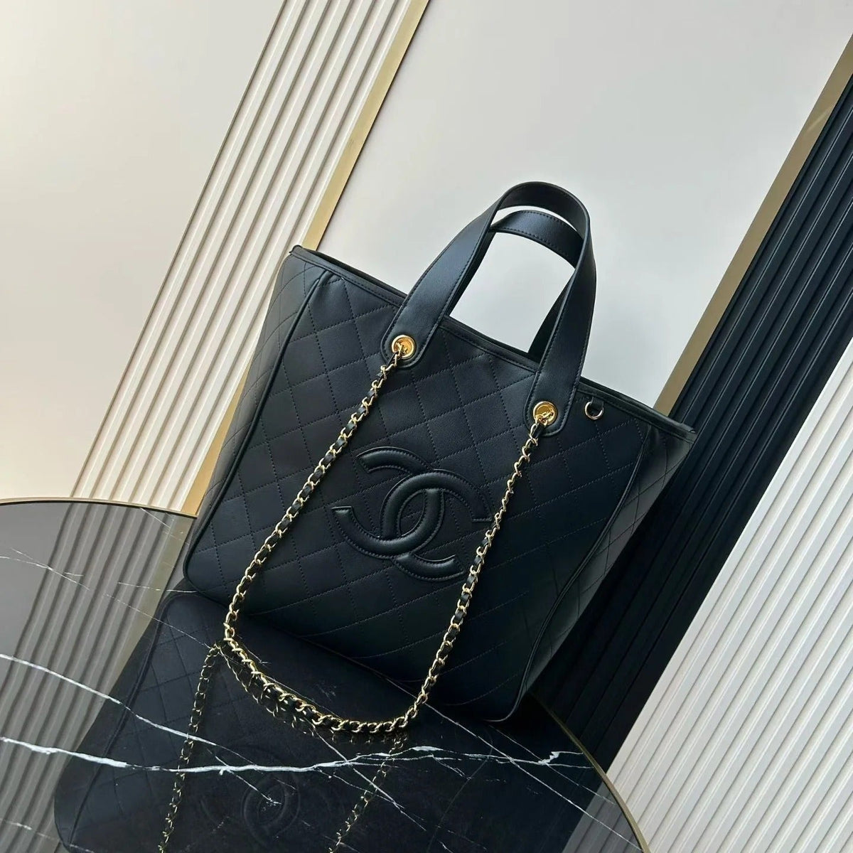 C*C 2026 Double C Tote Bag Calfskin