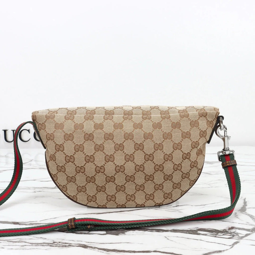 G*G 2026 Tag Crossbody Bag Canvas Calfskin