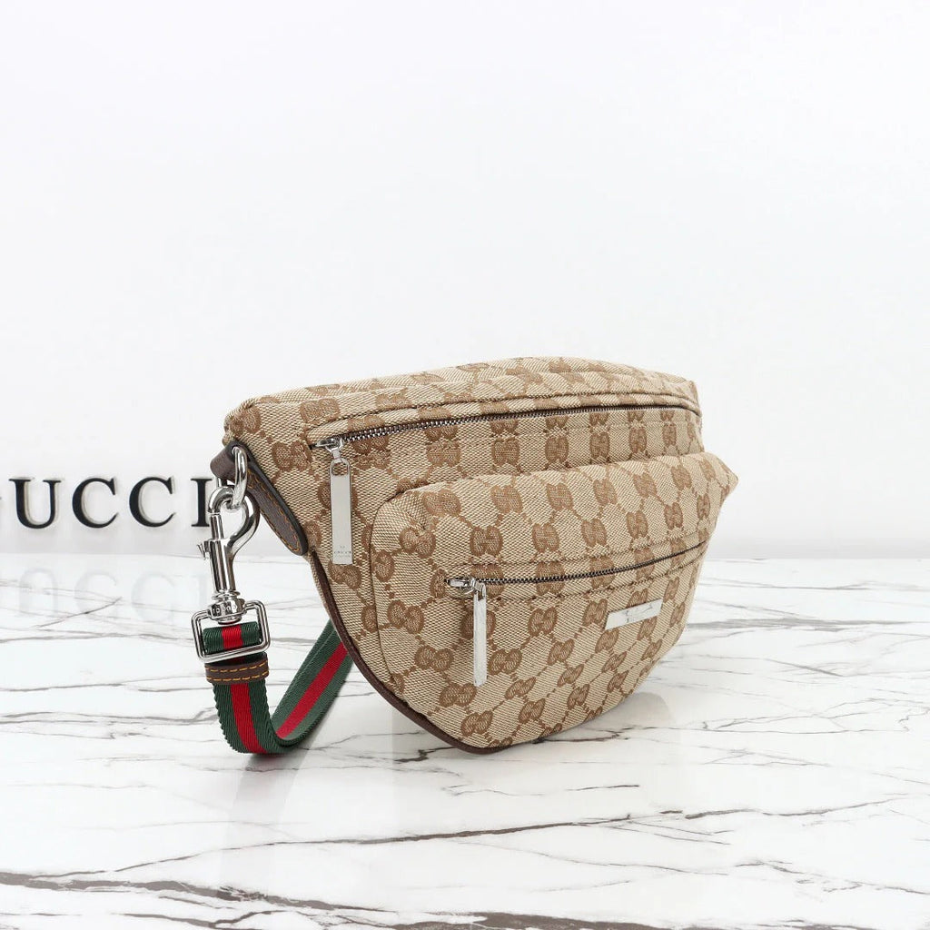 G*G 2026 Tag Crossbody Bag Canvas Calfskin