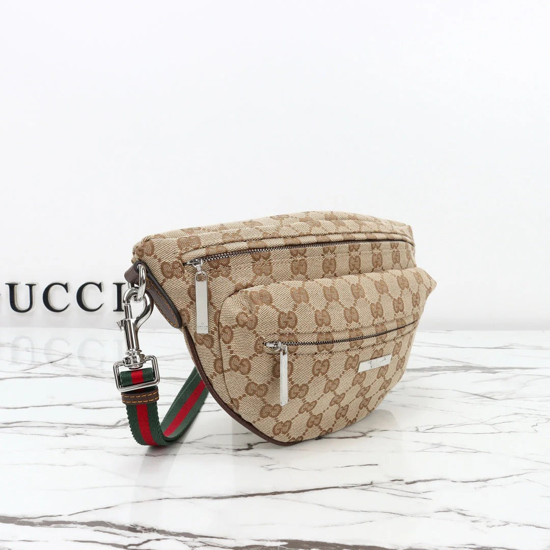 G*G 2026 Tag Crossbody Bag Canvas Calfskin