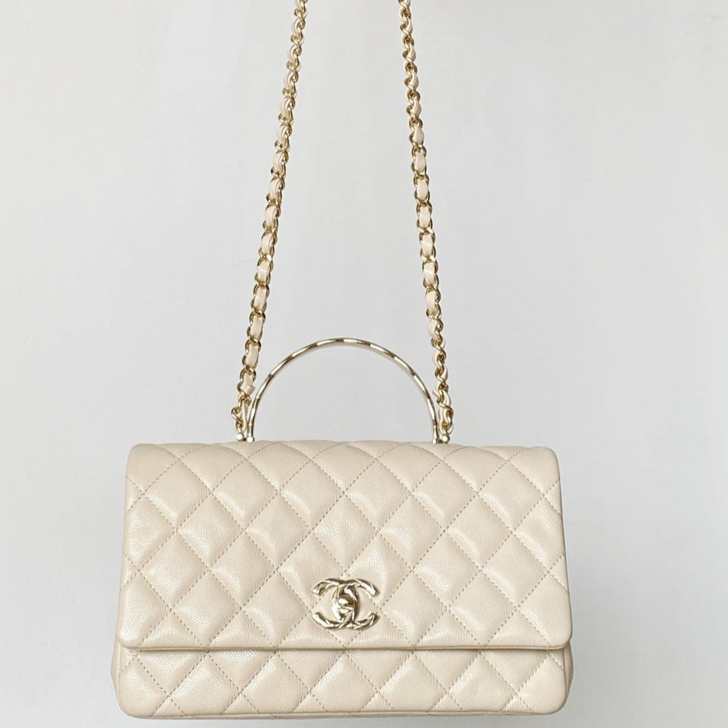 C*C Handle Bag Caviar