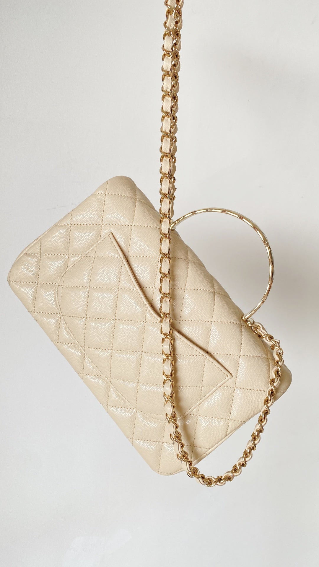 C*C Handle Bag Caviar
